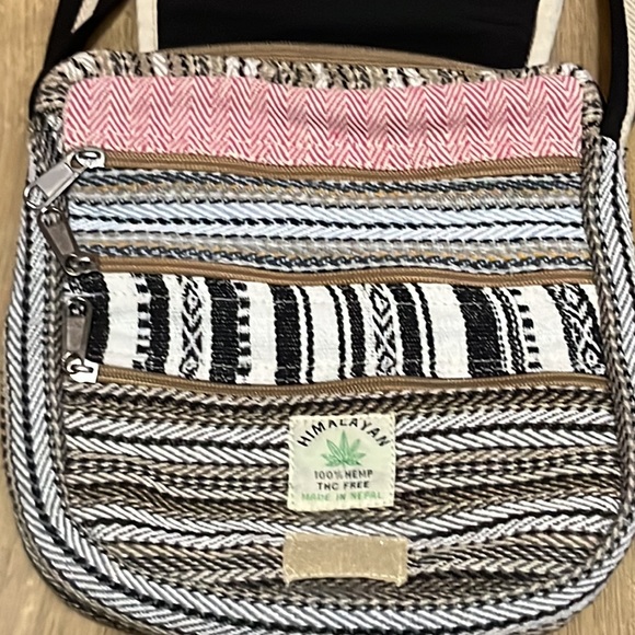 HIMALAYAN NEPAL handmade satchel bag - Picture 2 of 4